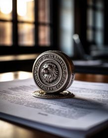 перевод печати на документе